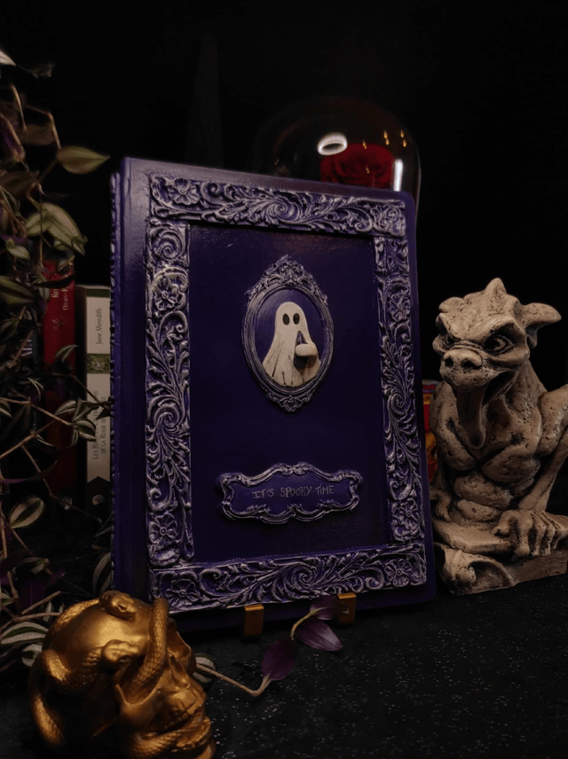 Grimoire Fantôme Violet Améthyste