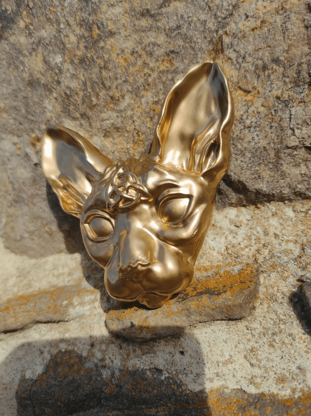 Magnet Sphynx doré 