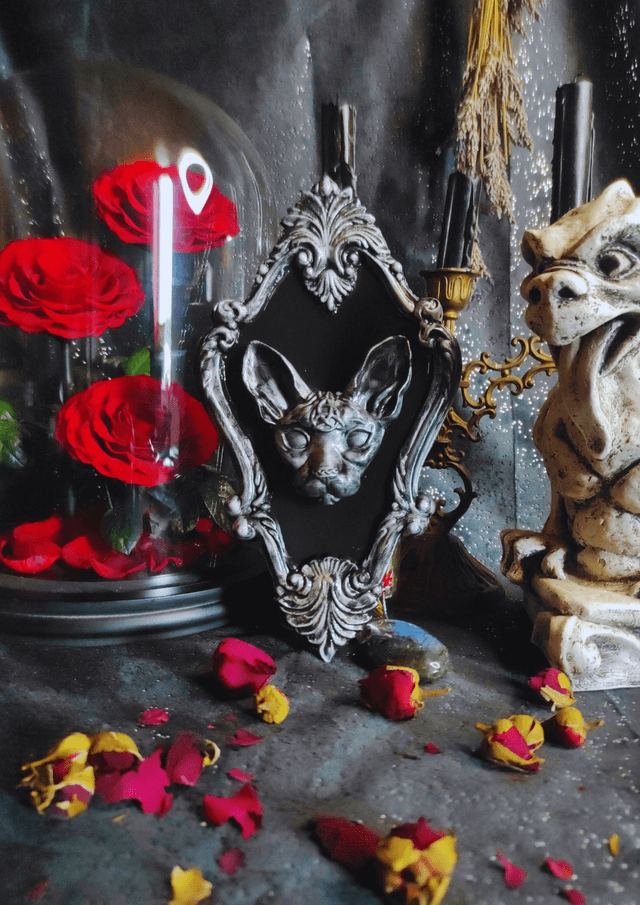 Cadre Baroque Sphynx